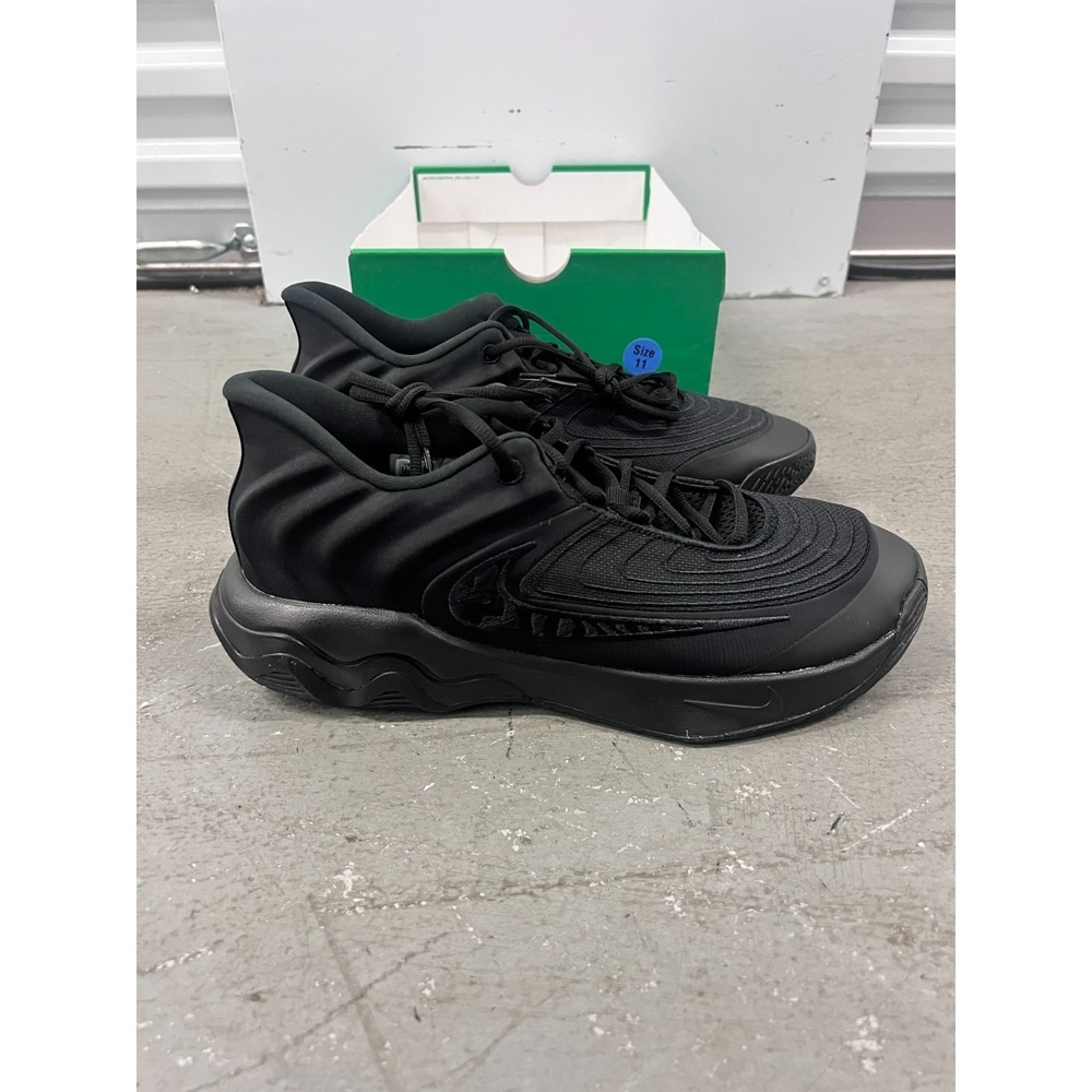 Nike Giannis Immortality 4 FQ3680-003 Sneakers Mens 11.5M Black Basketball Shoes